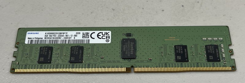 Samsung 8GB Registered DIMM DDR4 PC4-3200