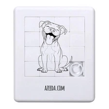 'Happy Pit Bull Terrier' Sliding Puzzle (PZ00035954)