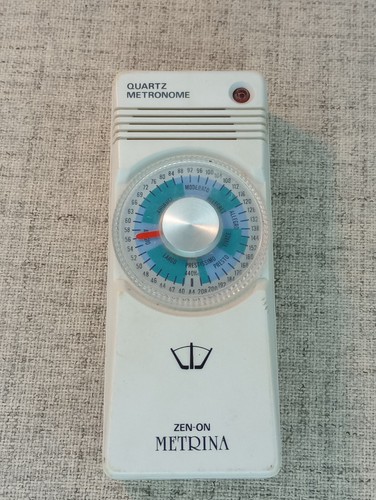 Vintage Zen-On Metrina Quartz Metronome Made in Japan 9V - Picture 2 of 7