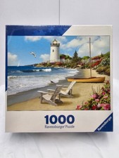 Ravensburger Beach Lighthouse Sunlit Shores 1000 piece jigsaw puzzle 803071