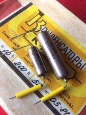 Vintage K40Y-9 capacitor set 0.022/ 0.033 uF Gibson (standard voicing)