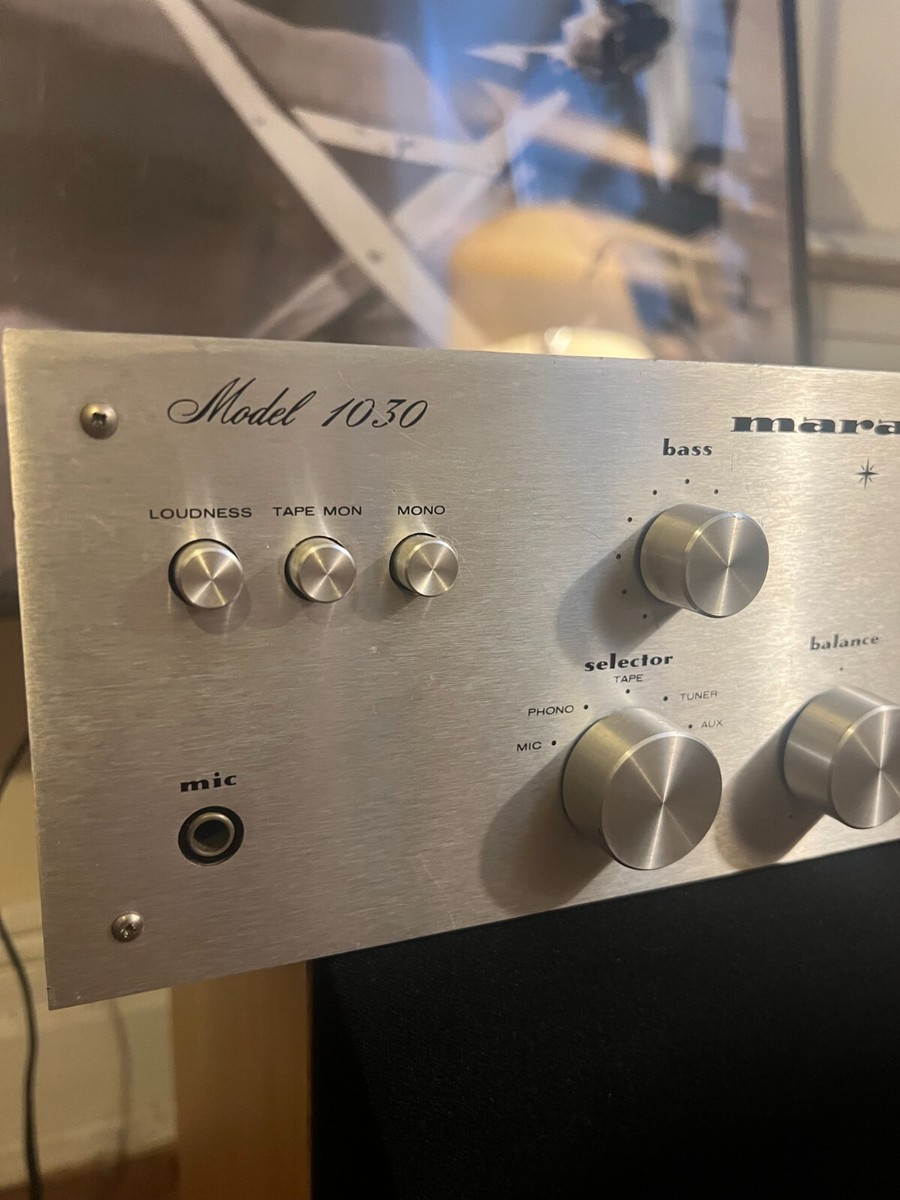 marantz Model 1030 プリメインアンプ 純正ウッドケース付き MARANTZ 1030 STEREO INTEGRATED AMPLIFIER | eBay