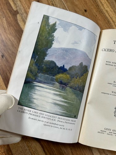 S*P*Q*R 1931 Third Year Latin Cicero & Other Prose Writers USA Book - Foto 12 di 16