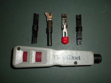 TRENDnet Network Wire Impact Punch Down Tool, with 4 Blades, One is Harris
