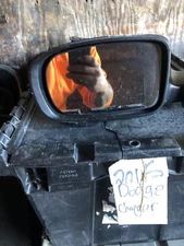 Driver Side View Mirror Power Painted Fits 15-20 DODGE CHARGER Blue