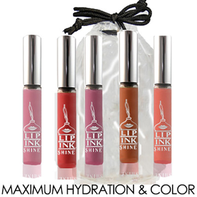 LIP INK  Wax-Free MAGIC Matte Moisturizing Lip Stains (Vegan/) 5 PACK