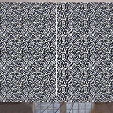 Leopard Druck Rustikale Gardine Wild Animal Mode