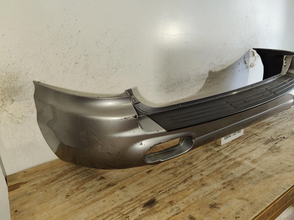 2001-2006 Hyundai Santa Fe Rear Bumper Cover OEM - Image 2 of 4