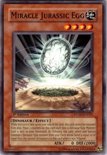 Yu-Gi-Oh TCG Miracle Jurassic Egg POTD-EN021 1st Edition Regular Common Card NM
