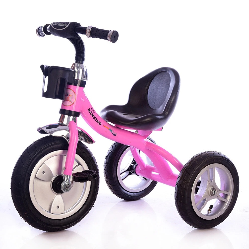 Little Bambino RideOn Pedal Tricycle Children Kids Smart Design 3 Wheeler -  pink