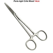 Pinze da Sutura Legatura Porta Aghi Crile Wood Chirurgico Portaghi Strumenti CE