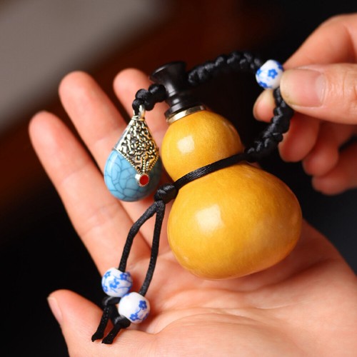 Portable Chinese Gourd Pendant Hanging Gourd Gourd Crafts Gourd Bottle - Picture 9 of 12
