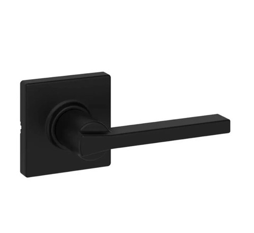 Kwikset Casey Passage Hall Closet Door Handle Lever Matte Black 92001-603 New - Picture 4 of 8