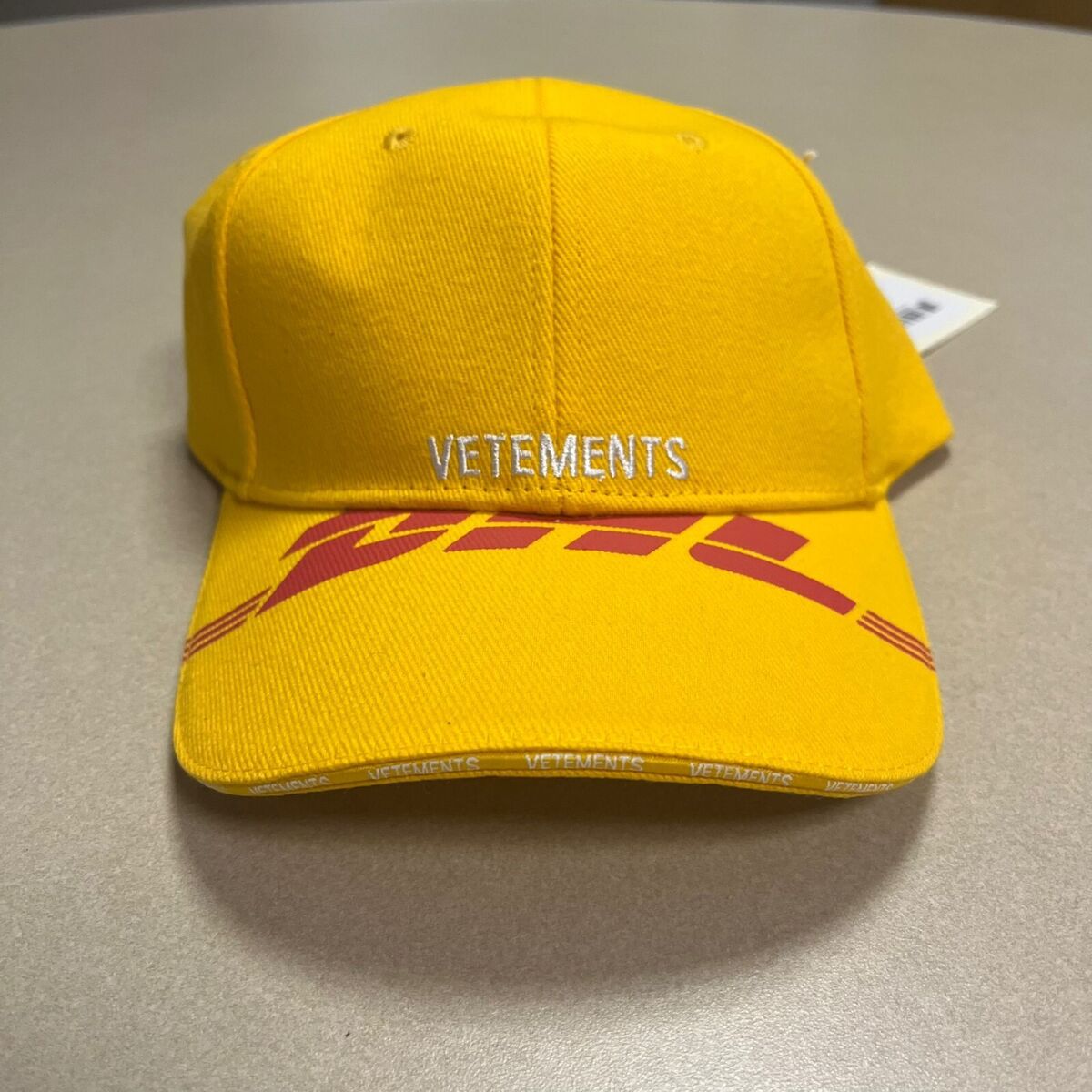 Vetements , DHL Embroidered Cap in Yellow BNWT OS | eBay Vetements , DHL Embroidered Cap in Yellow BNWT OS | eBay