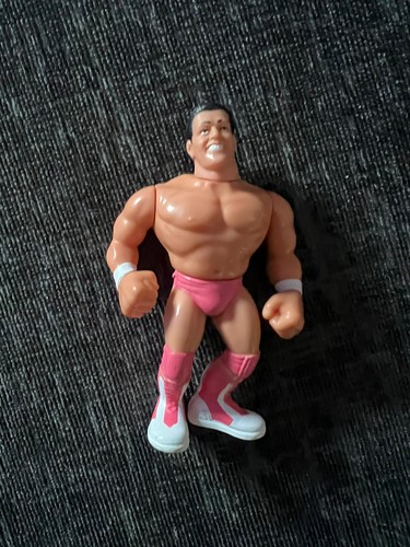 WWF WWE THE MODEL RICK MARTEL WRESTLING FIGURE HAS...