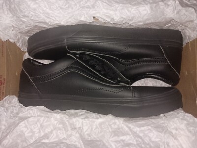 Vans Old School (Classic Tumble) Blk Mono VN0A38G1PXP Men's Size 8.5
