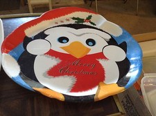 To serving platters