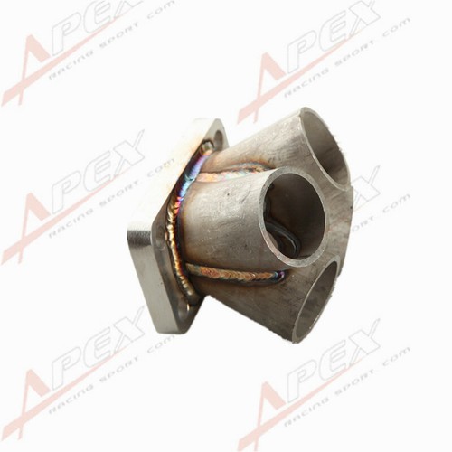 Cabezal de colector de 4 cilindros 4-1 brida de acero inoxidable T3 T3/T4 - Imagen 5 de 5
