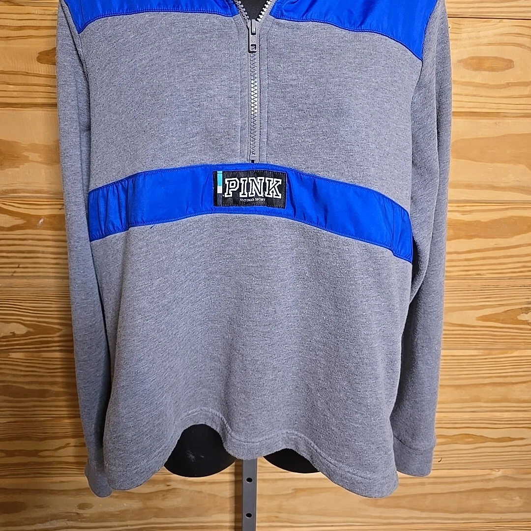 UNDERCOVER Giacca rosa Victoria's Secret pull over con cappuccio taglia large