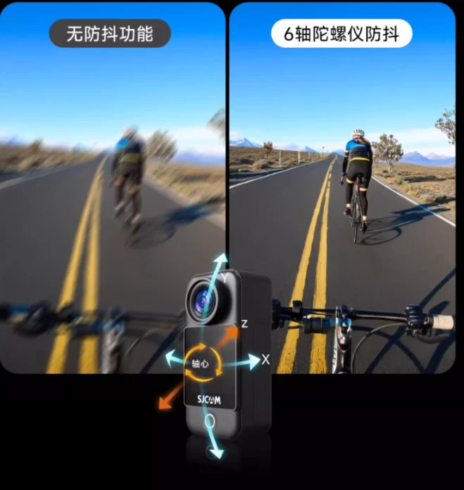 NEW SEALED SJCAM C300 Action Sports Camera 4K30Fps 1.33" Dual Touchscreen Black - Image 4 of 4