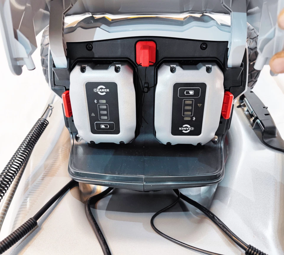 Cramer 82LM51S Profi Akku Rasenmäher 51 cm Vario Antrieb 2 X  Akkus 82V  3Ah - Bild 3 von 4