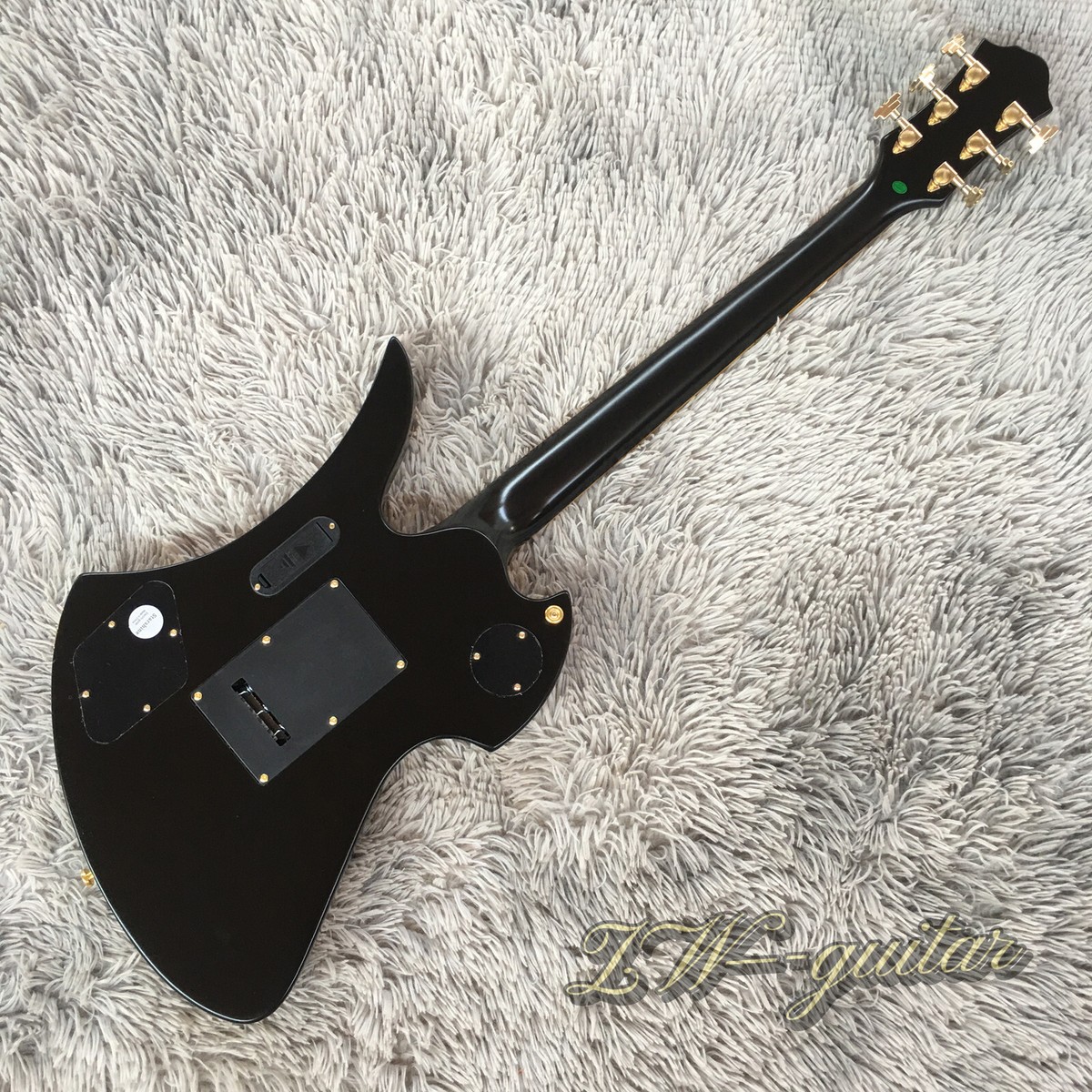 B.C. Pro X Black Shadow Mockingbird Electric Guitar Maple Neck