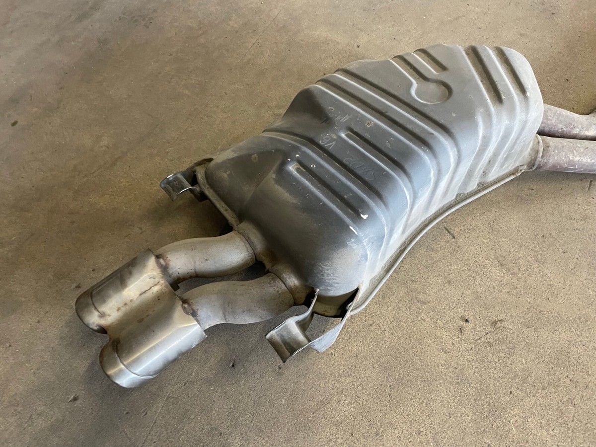 Abgasanlage Audi S8 D2 4.2 V8 Auspuff 4D0253411A 4D0253611E  