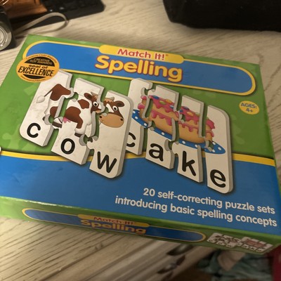 Learning Journey Match It Spelling Educational Letter Puzzle 