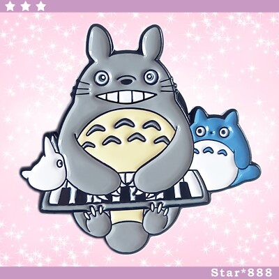 Studio Ghibli Mein Nachbar Totoro Keyboard Emaille Pin Anstecker Japanisch Anime Geschenk