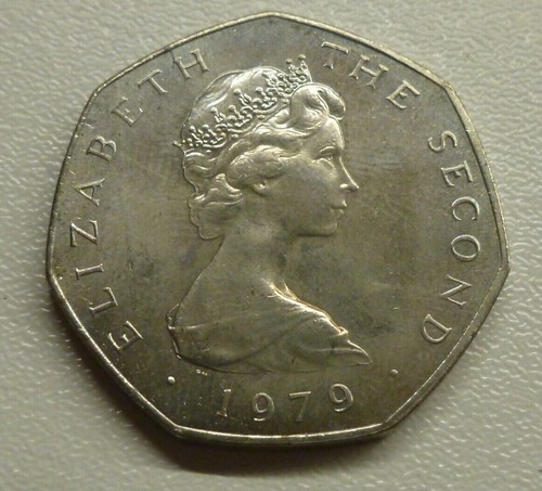 Isle of Man IOM Large Size 50p Viking Ships, TT & Computer 1971-1990 See Menu - Picture 39 of 59