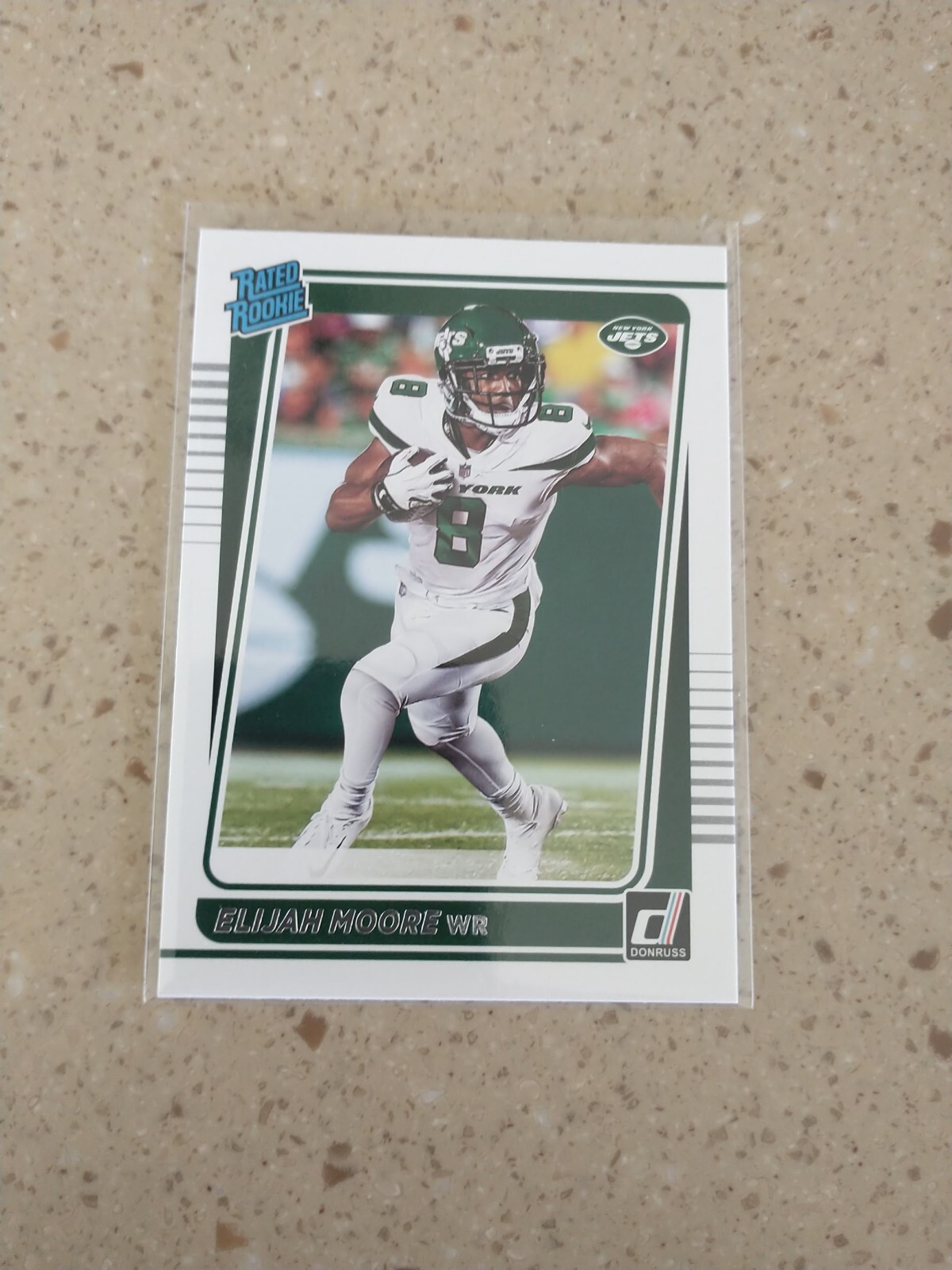 ELIJAH MOORE RATED ROOKIE 2021 Donruss - NY JETS RC