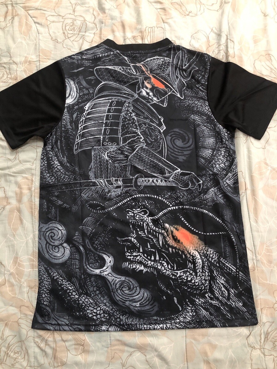 Japan Soccer Jersey Special Concept Samurai Black Edition