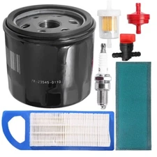 Air Oil Filter Tune Up Kit For Briggs & Stratton Craftsman Lt1000 15-18.5 HP