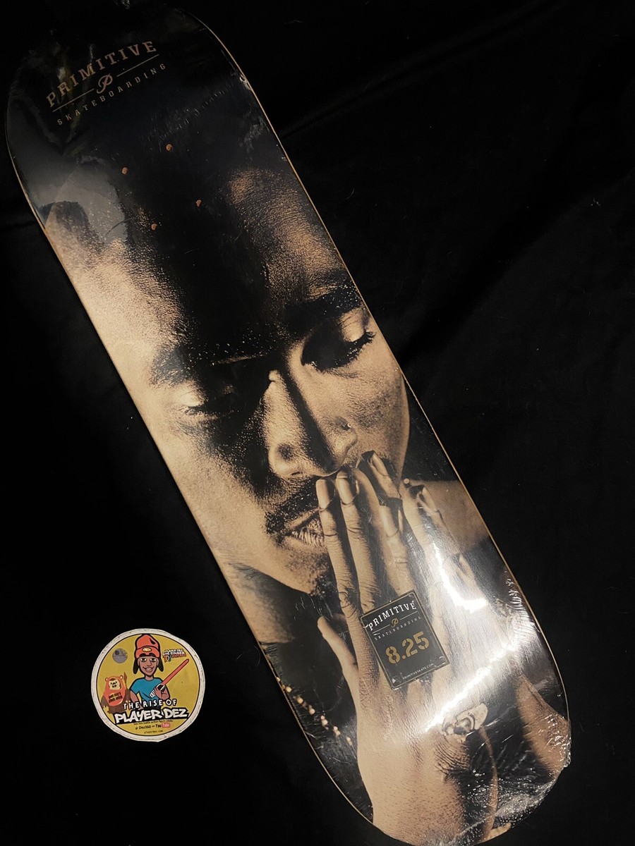RARE 2PAC Primitive Skateboard Deck Tupac Shakur Death Row