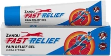 Zandu Fast Relief Gel ULTRA STRONG (45ml) Herbal Pain Relief Wellness