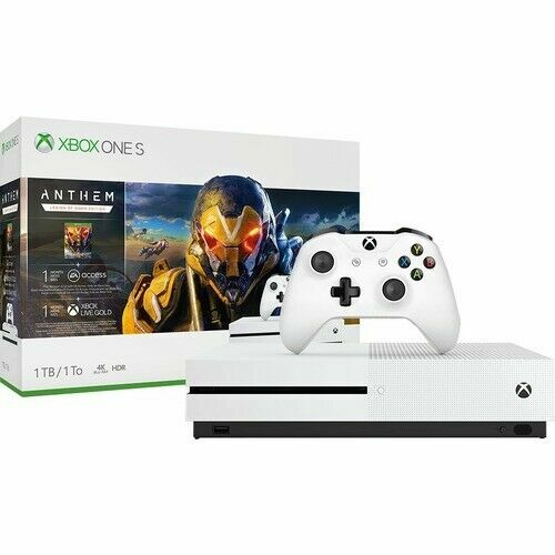 microsoft xbox one s 1tb video game console white