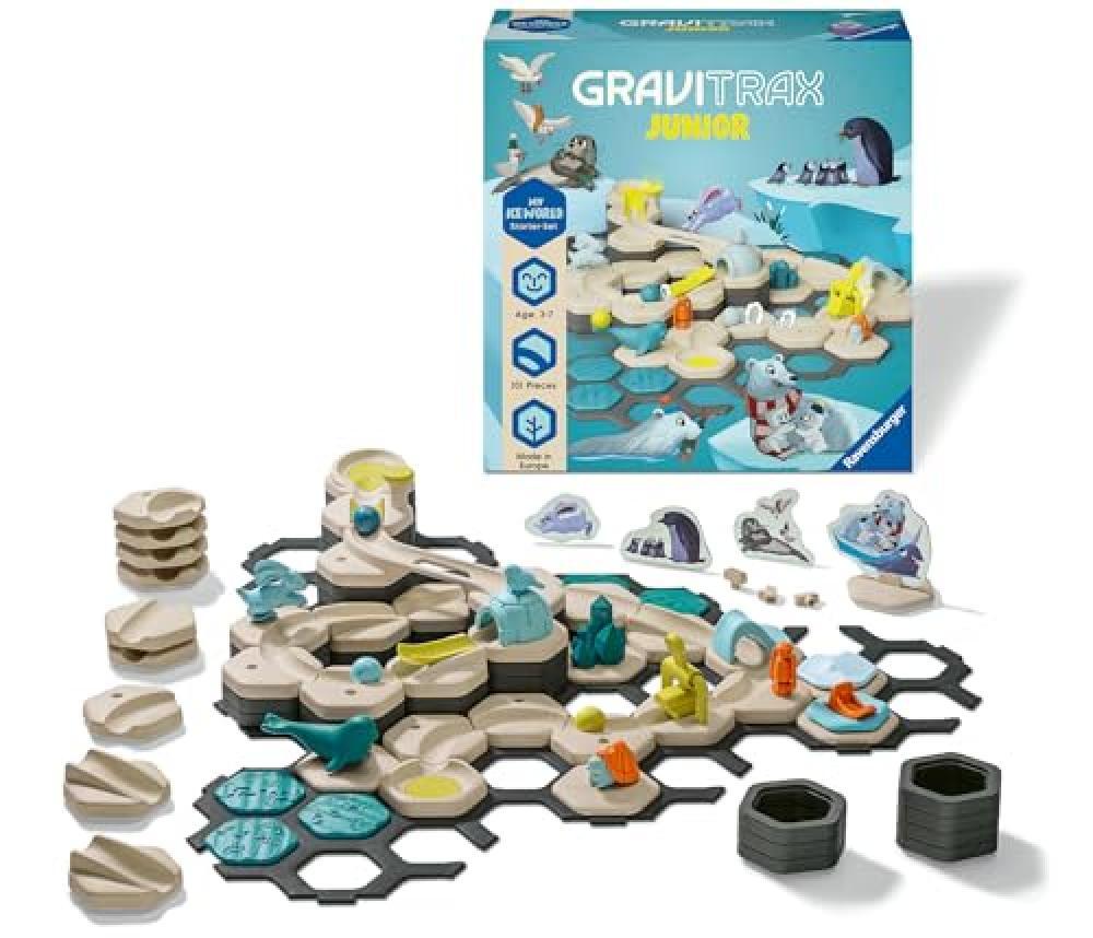 Ravensburger GraviTrax Junior Starter-Set Ice (10927060) - NUOVO