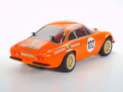 TAMIYA ALPINE A110 JÄGERMEISTER 1973 Tamiya - 1/10 RC Alpine A110 1973 Jager meister Kit, w/ M06