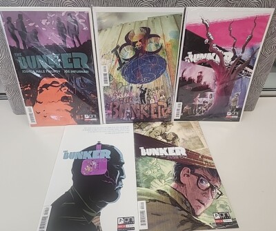 5 Bunker  Comics #1 & #2 +  Rare Variants Oni Press Comics NM/M B&B Movie Show