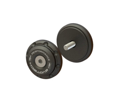 Triumph Speed Triple 1200 RS 2021+ Black Bar End Weights by Evotech Performance