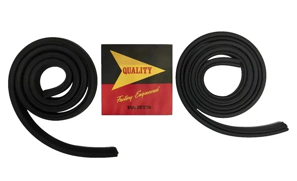 For 1960-1966 Chrysler Roof Rail Weatherstrip Rubber Gasket Seal Set - Image 2 of 4