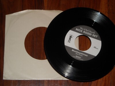 Nick Rossi Set vinyl 7'' single Monkeyshines Five For One BIH007 Test Play EX