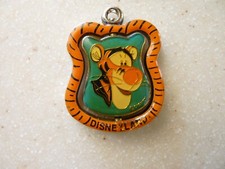 Disneyland Enamel Keychain Spinner Charm TIGGER Winnie the Pooh