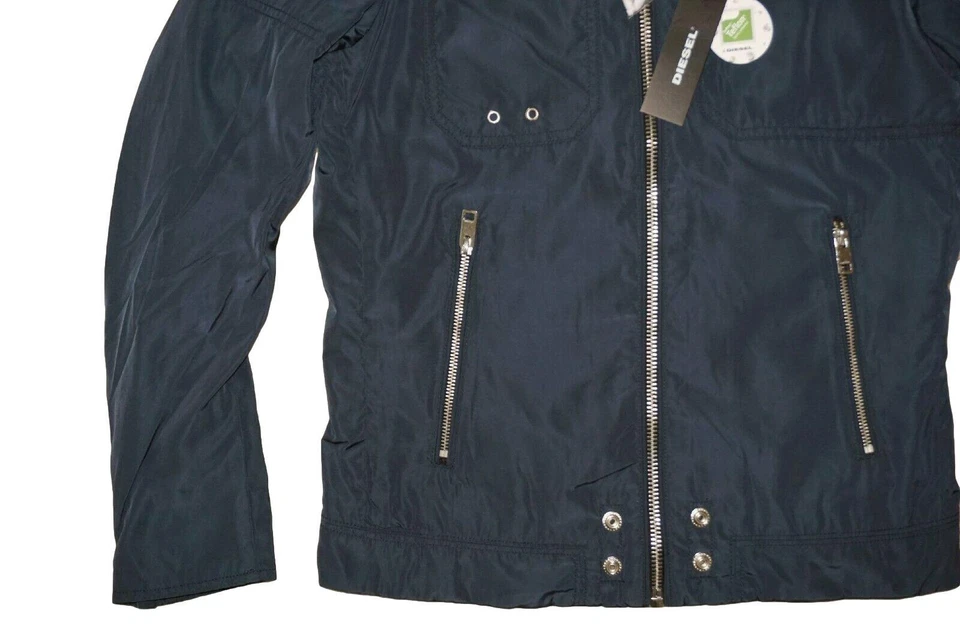 DIESEL J-RIDE JACKET NAVY SIZE S 100% AUTHENTIC - Image 4 of 4