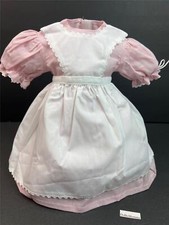 American Girl Kirsten Birthday Outfit APRON DRESS Pleasant Company 1996 tag EUC