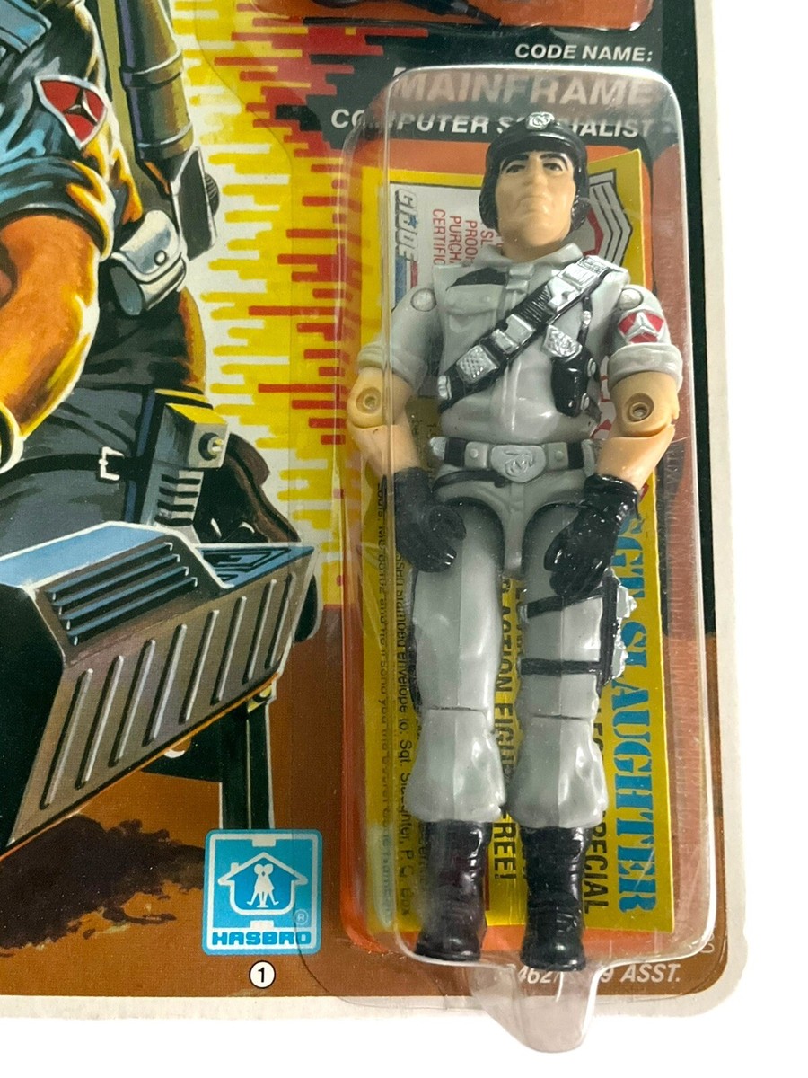 1986 Hasbro GI Joe Series 5 Mainframe 36 Back Sgt. Slaughter Offer