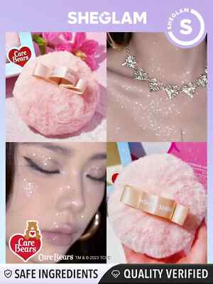 Sheglam Care Bears SPARKLE 4EVER Catch Some Fun Highlighter Glitzer Puff Ball