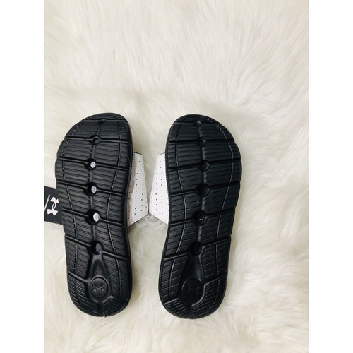 Nuevas sandalias deportivas Under Armour Ignite Pro Slide para hombre talla 8 negras/blancas - Imagen 3 de 3