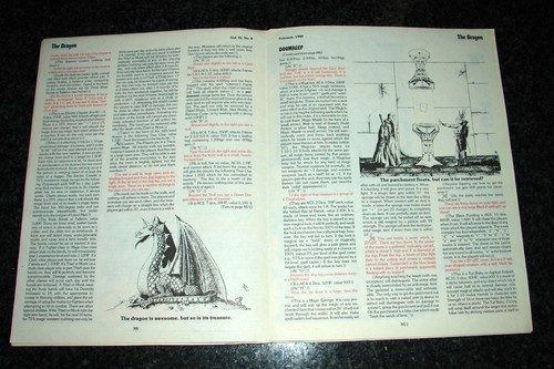 DOOMKEEP GAME MODULE From Dragon #34 D&D Magazine RPG COMPLETE 1980 - Picture 4 of 8
