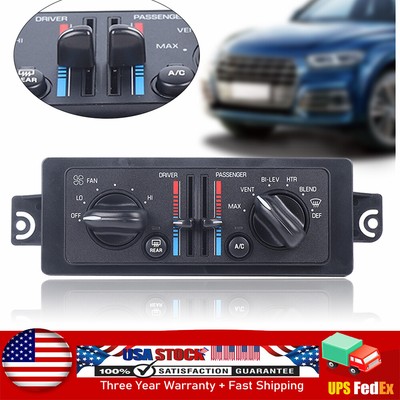 Fit 2000-05 Buick Century Climate Control Temperature A/C Heat Temp Dash 630128